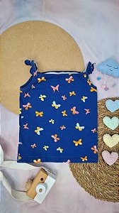 Camiseta Alcinha Borboletas