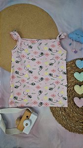 Camiseta Alcinha Abelhinhas