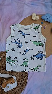 Camiseta Regata Dinossauro