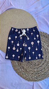 Shorts Suede Balões