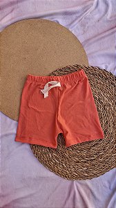 Shorts Suede Salmão