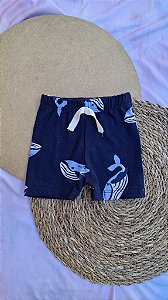 Shorts Malha Baleias