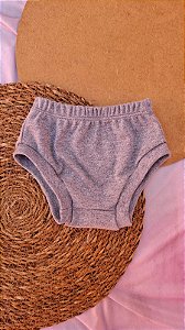 Tapa Fraldas Cinza Mescla