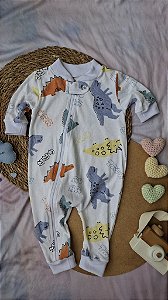 Macacão Malha Dinossauros