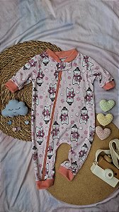 Macacão Malha Urso Polar