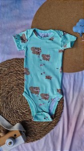 Body Manga Curta Esquilos