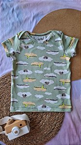 Camiseta Manga Curta Jacarés