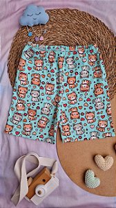 Shorts Gatinhos