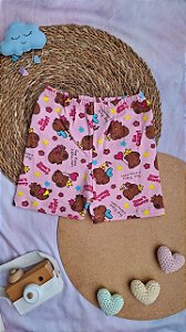 Shorts Cotton Capivara
