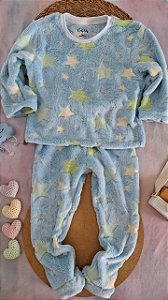 Conjunto Fleece Estrelinhas