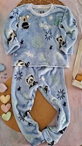 Conjunto Fleece Astro Panda