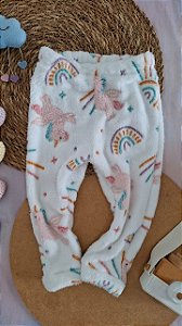 Calça Fleece Unicórnios