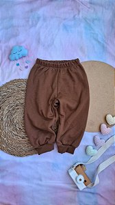 Calça Moletom Marrom