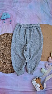 Calça Moletom Cinza Mescla