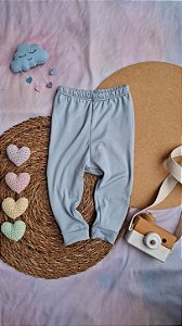Calça Suede Azul Celeste Claro