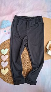 Calça Suede Preta Peluciada