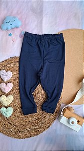 Calça Suede Azul Marinho