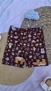 Shorts Malha Coelhos