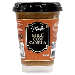 Ghee com Canela 180g | Madhu Ghee