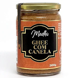 Ghee com Canela 300g | Madhu Ghee