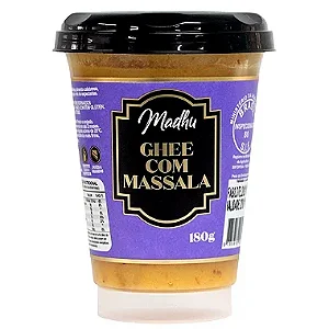 Ghee com Massala 180g | Madhu Ghee