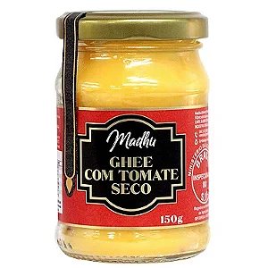 Ghee com Tomate Seco  150g | Madhu Ghee