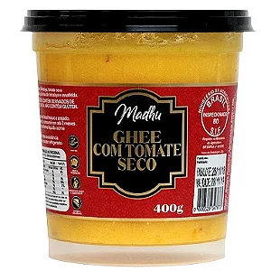 Ghee com Tomate Seco 400g | Madhu Ghee