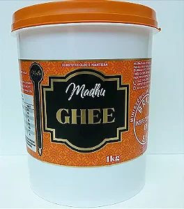 Ghee Original 1kg | Madhu Ghee O Melhor preço do Brasil