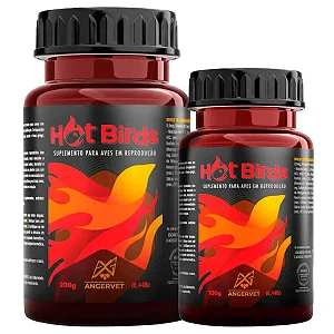 HOT BIRDS - Suplemento para Aves em Reprodução - 10 CPS
