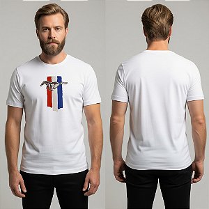 Camiseta Mustang Brushstroke