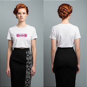 Camiseta licenciada Ram Clube Brasil - Edição Rosa