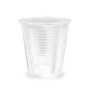 COPO PLASTICO AGUA 180ML C/100 TRANSPARENTE CP-180 ABNT MINAPLAST