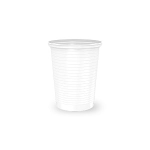 COPO PLASTICO CAFE 80ML BRANCO C/ 100 MINAPLAST