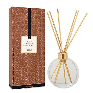 DIFUSOR DE AROMAS COM PALITOS 200ML BLACK VANILLA VIA AROMA