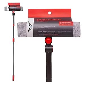 RODO LIMPA VIDROS 2EM1 25CM C/ CABO POWERMAID