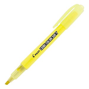 CANETA MARCA TEXTO AMARELA PILOT