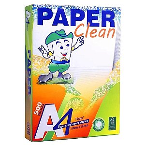 PAPEL SULFITE A4 75G 210x297 500FLS PAPER CLEAN