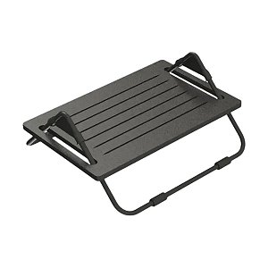 APOIO ERGONOMICO P/ PES PRETO MULTIVISAO