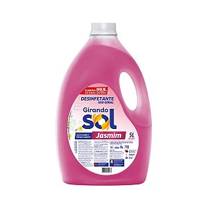 DESINFETANTE 5L JASMIM GIRANDO SOL