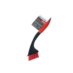 ESCOVA LIMPA CANTOS VERMELHO/CINZA POWERMAID