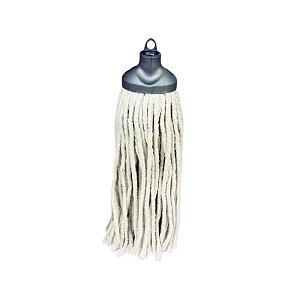 REFIL MOP UMIDO C/ ROSCA ALGODAO 190G BRANCO NOBRE
