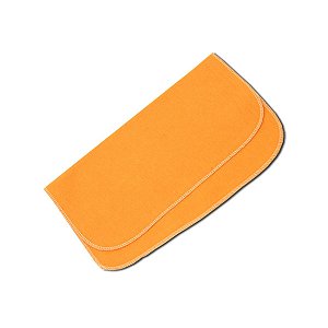 FLANELA 100% ALGODAO 40x60 LARANJA NEVES