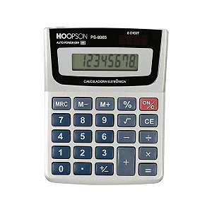 CALCULADORA 8 DIGITOS PS-8985 HOOPSON