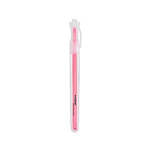CANETA MARCA TEXTO ROSA CLEAR MAXPRINT