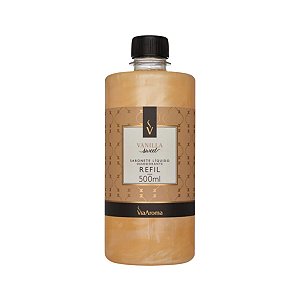 SABONETE LIQUIDO PEROLADO 500ML VANILLA SWEET (REFIL) VIA AROMA