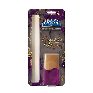 DIFUSOR DE AROMAS C/ PALITOS 100ML ORQUIDEA NEGRA COALA