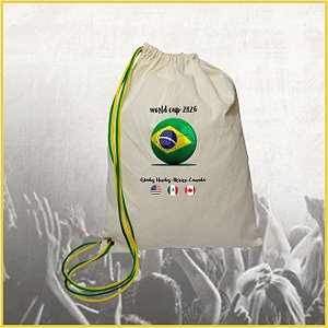 Sacochila Transversal Copa do Mundo 2026 "Edição Limitada"