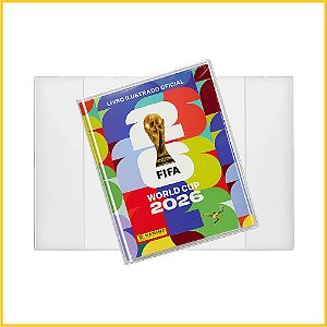 Capa Protetora para Álbum Figurinhas Panini Copa do Mundo 2026