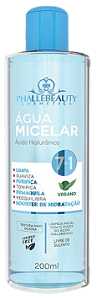 AGUA MICELAR ÁCIDO HIALURÔNICO PHALLEBEAUTY PH0504 200ML