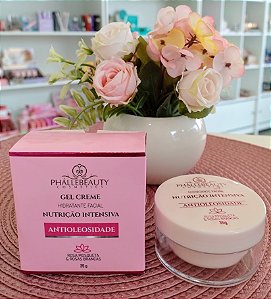 Gel Creme  Hidratante Facial Nutrição Intensiva Antioleosidade Phállebeauty.